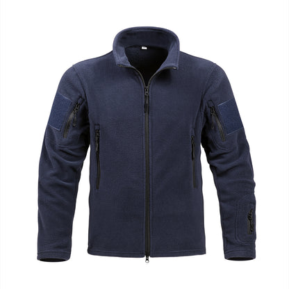 Men's Fleece Jacket Thickened Warm Coat