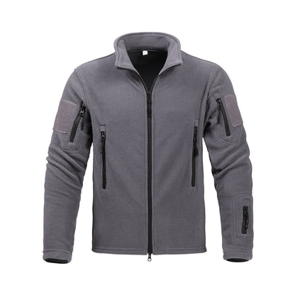Men's Fleece Jacket Thickened Warm Coat