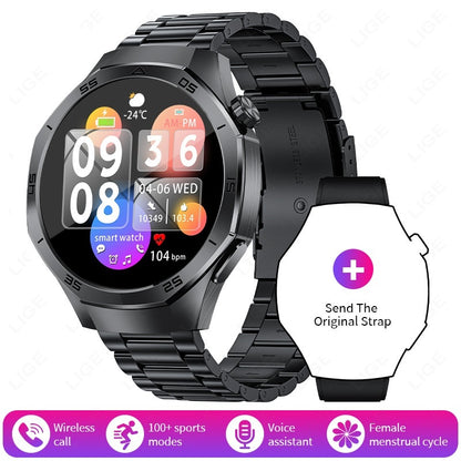 Smart Watch Movement Track Bluetooth Calling Sport Mode Heart Rate Health Monitoring