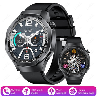 Smart Watch Movement Track Bluetooth Calling Sport Mode Heart Rate Health Monitoring