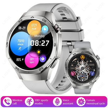 Smart Watch Movement Track Bluetooth Calling Sport Mode Heart Rate Health Monitoring