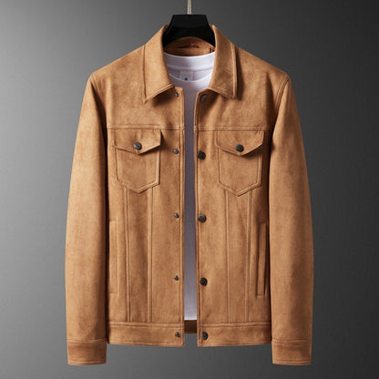 Spring New Suede Jacket For Men